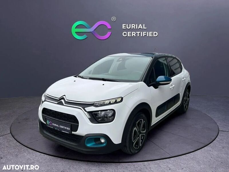 Alb Utilizat 2022 Citroën C3 PureTech Hatchback | 10.999 EUR - Imagine 1/4