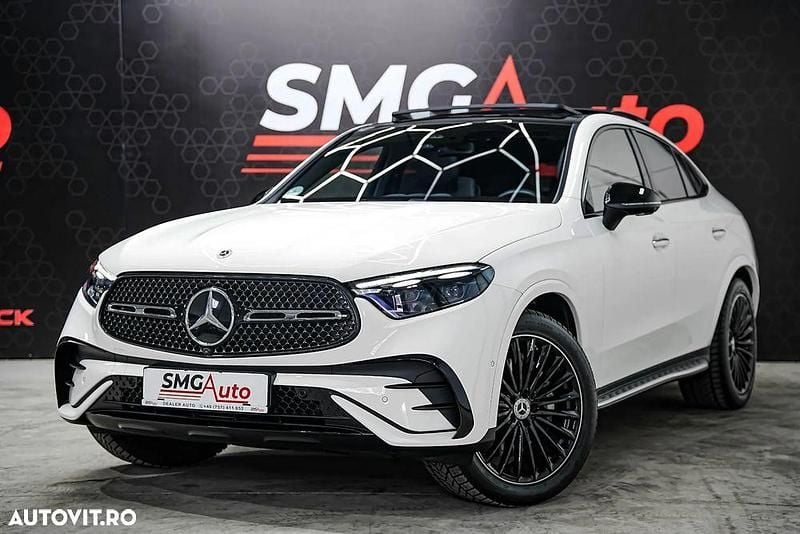 Second-hand Mercedes GLC220 AMG line 197 CP (144 kW) 2024 Culoarealb Coupe