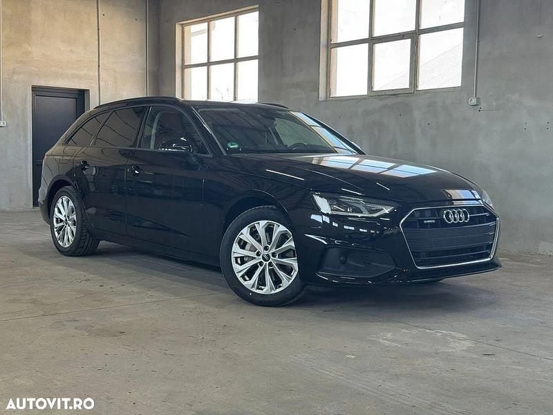 Negru Utilizat 2022 Audi A4 Advanced Break | 22.143 EUR (Super Preț) - Imagine 1/4