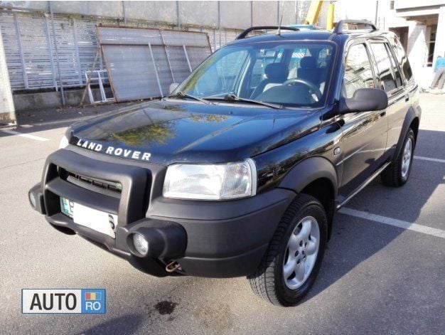 Negru Utilizat 2002 Land Rover Freelander SUV | 3.900 EUR - Imagine 1/4