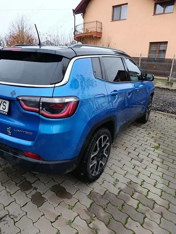 Second-hand Jeep Compass Limited 170 CP (125 kW) 2020 Albastru SUV