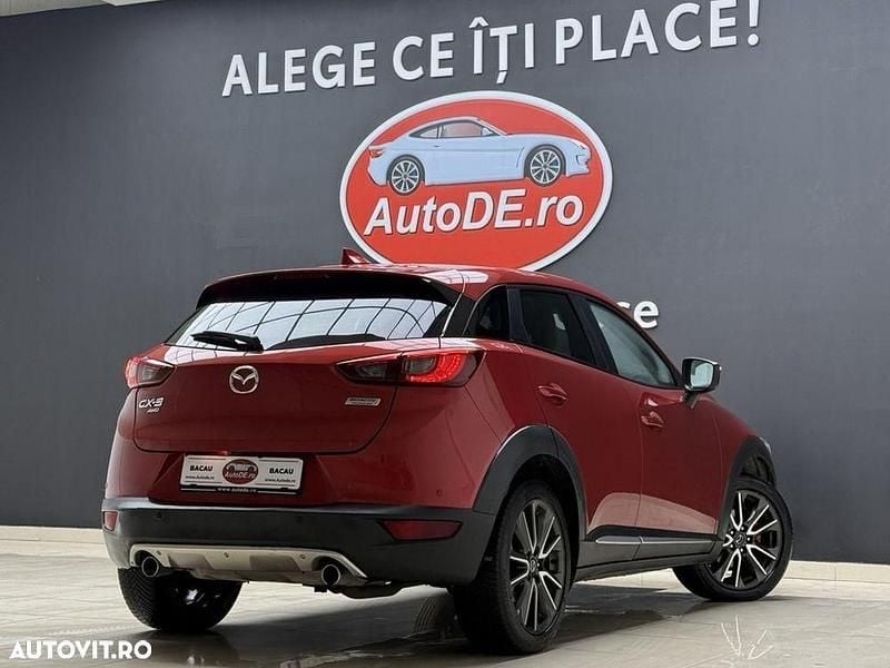 Second-hand Mazda CX-3 105 CP (77 kW) 2015 Culoarerosu SUV