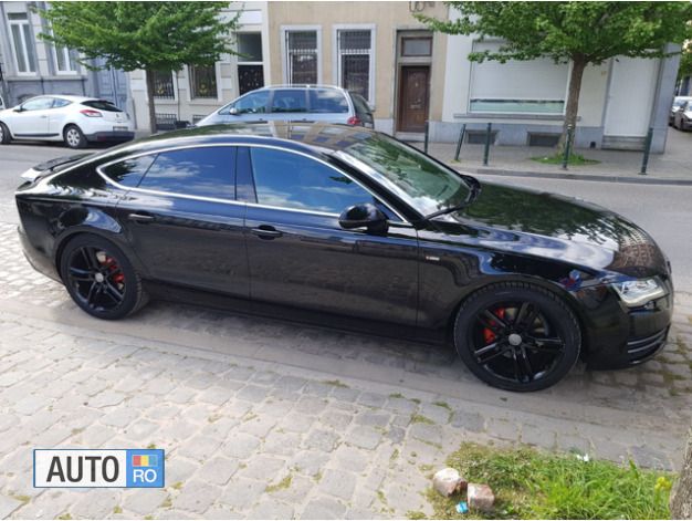 Second-hand Audi A7 S-Line 204 CP (150 kW) 2012 Negru Hatchback