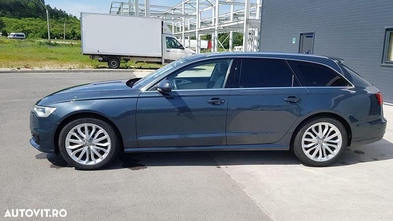 Culoarealbastru Utilizat 2015 Audi A6 Break | 12.345 EUR (Super Preț) - Imagine 1/4