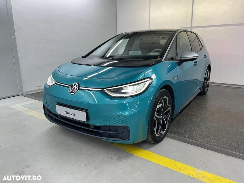 Culoarealbastru Utilizat 2020 VW ID.3 Pro Performance Hatchback | 24.999 EUR (Scump) - Imagine 1/4