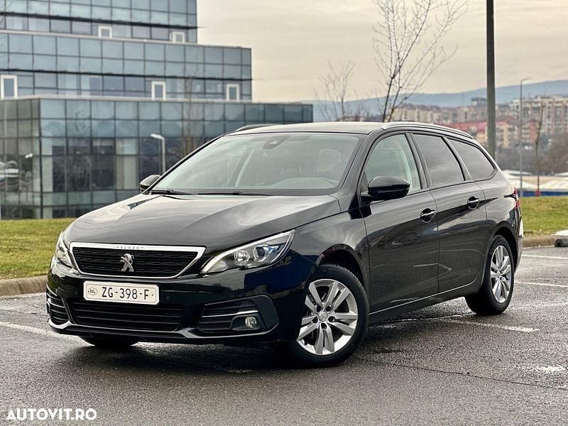 Second-hand Peugeot 308 Allure 130 CP (95 kW) 2019 Culoarenegru Break