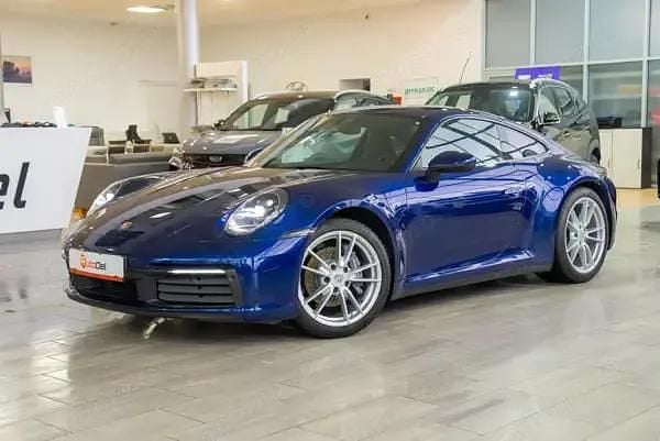 Second-hand Porsche 911 Carrera 4 385 CP (283 kW) 2021 Albastru Coupe
