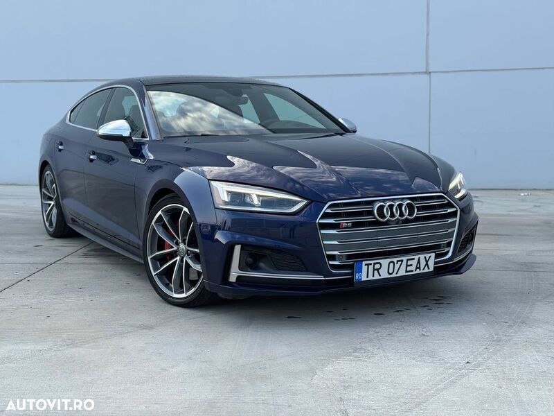 Albastru Utilizat 2018 Audi S5 Sportback Hatchback | 29.690 EUR - Imagine 1/4