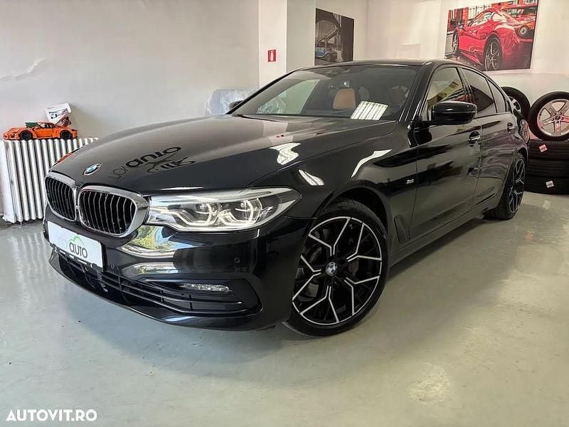 Culoarenegru Utilizat 2017 BMW 530 Sport Line Berlinǎ | 29.990 EUR (Preț OK) - Imagine 1/4