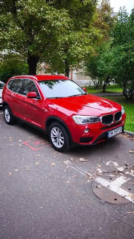 Rosu Utilizat 2014 BMW X3 Sport Line SUV | 14.500 EUR (Preț OK) - Imagine 1/4