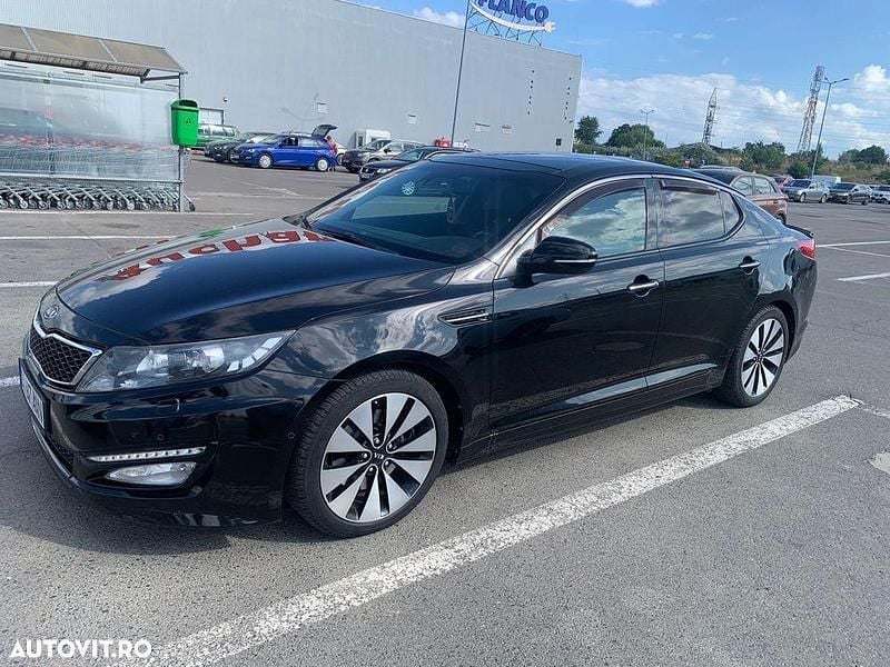 Negru Utilizat 2012 Kia Optima Berlinǎ | 7.499 EUR (Preț bun) - Imagine 1/4