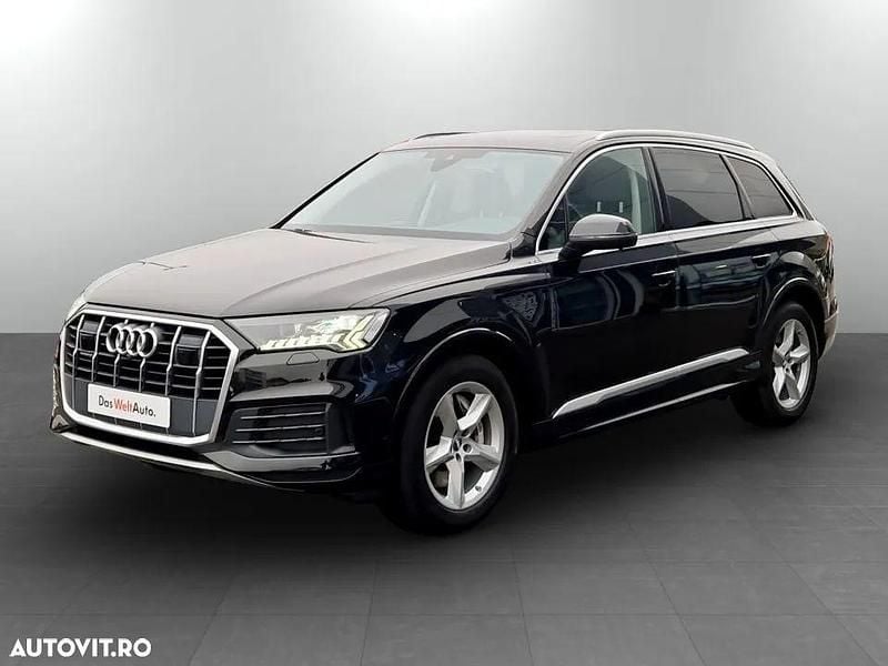 Culoarenegru Utilizat 2021 Audi Q7 SUV | 43.950 EUR (Super Preț) - Imagine 1/4