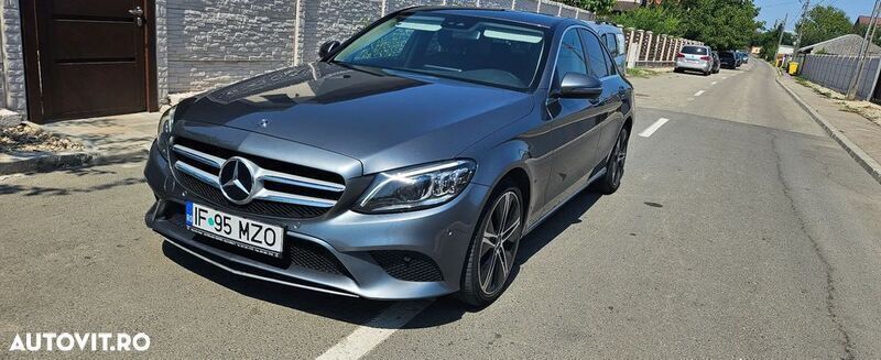 Gri Utilizat 2019 Mercedes C220 Berlinǎ | 26.450 EUR (Preț OK) - Imagine 1/4