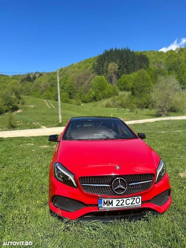 Rosu Utilizat 2017 Mercedes A200 AMG line Hatchback | 17.000 EUR (Preț OK) - Imagine 1/4