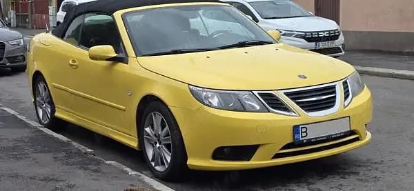 Second-hand Saab 9-3 Vector 150 CP (110 kW) 2008 Galben Cabrio