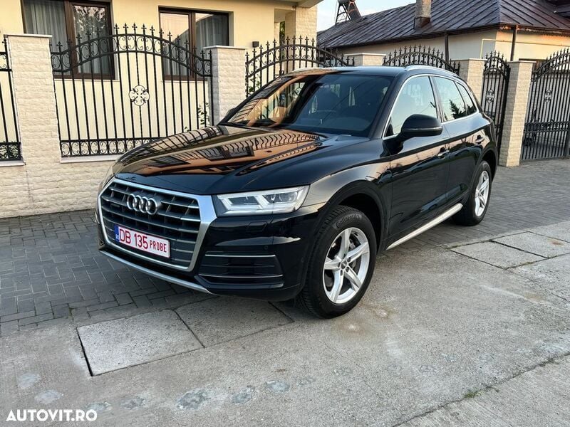 Negru Utilizat 2018 Audi Q5 Design SUV | 22.790 EUR (Preț bun) - Imagine 1/4