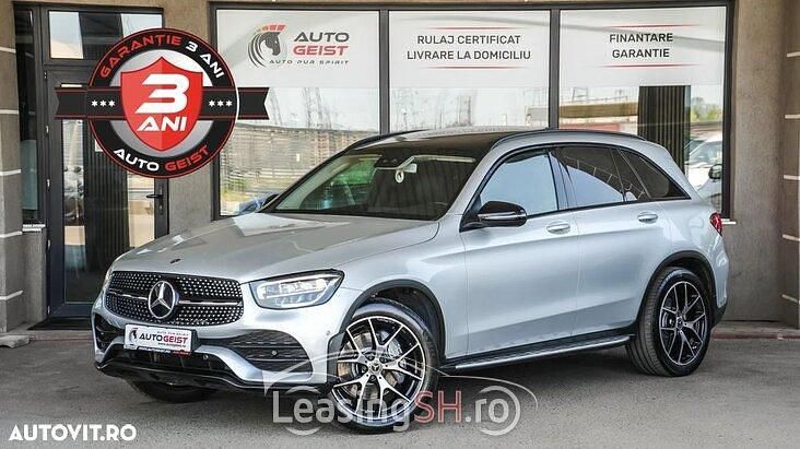 Gri Utilizat 2020 Mercedes GLC220 SUV | 32.990 EUR (Puțin scump) - Imagine 1/4