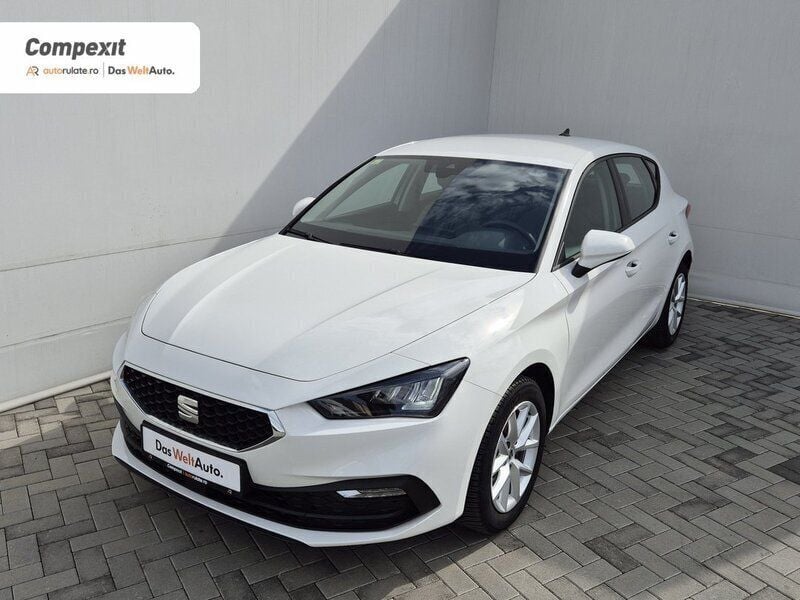 Alb Utilizat 2024 Seat Leon Style Hatchback | 20.190 EUR (Puțin scump) - Imagine 1/4