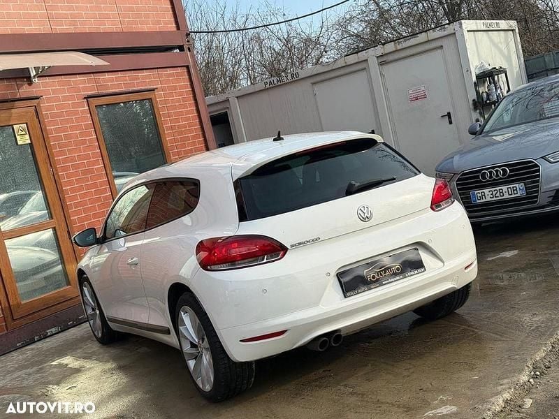 Second-hand VW Scirocco 160 CP (117 kW) 2010 Culoarealb Coupe