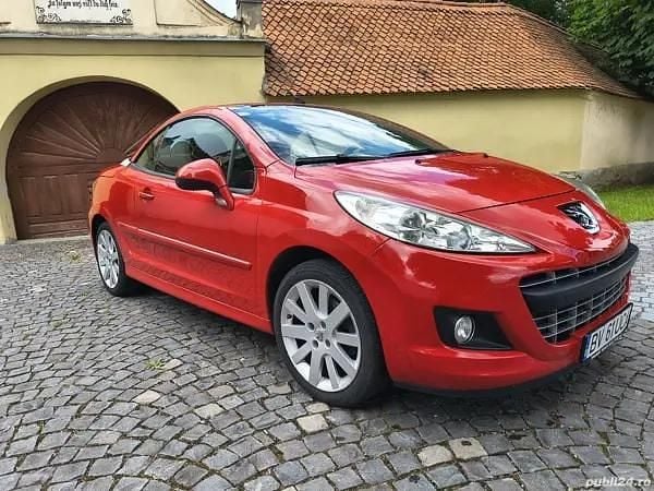 Utilizat 2010 Peugeot 207 CC Cabrio | 2.200 EUR - Imagine 1/4