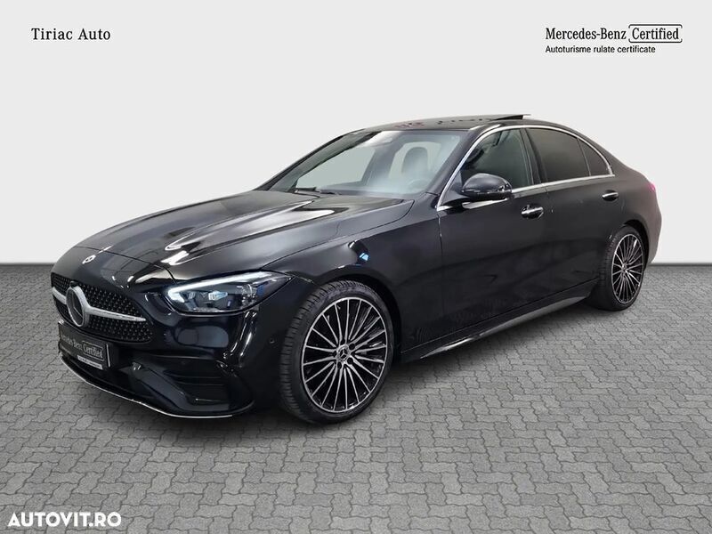 Negru Utilizat 2023 Mercedes C300 Berlinǎ | 56.900 EUR - Imagine 1/3