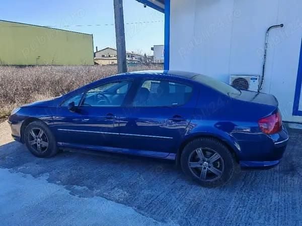 Second-hand Peugeot 407 136 CP (100 kW) 2005 Albastru Berlinǎ