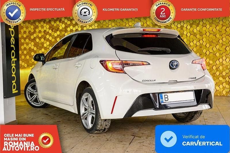 Second-hand Toyota Corolla 122 CP (89 kW) 2019 Culoarealb Hatchback