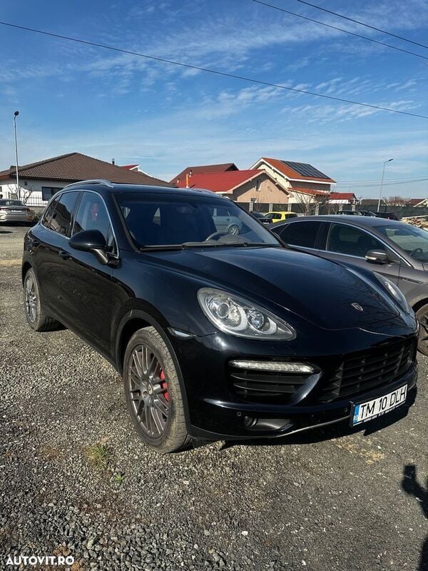 Negru Utilizat 2010 Porsche Cayenne Turbo SUV | 20.000 EUR - Imagine 1/4
