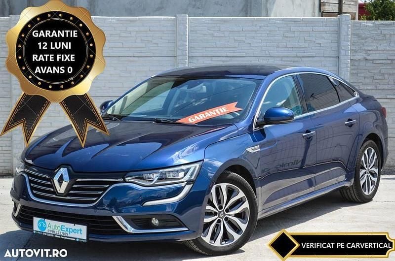 Albastru Utilizat 2016 Renault Talisman Intens Berlinǎ | 12.480 EUR (Preț bun) - Imagine 1/4