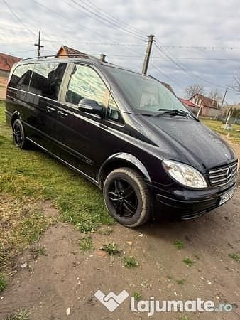 Negru Utilizat 2005 Mercedes Viano SE Monovolum | 10.000 EUR - Imagine 1/4