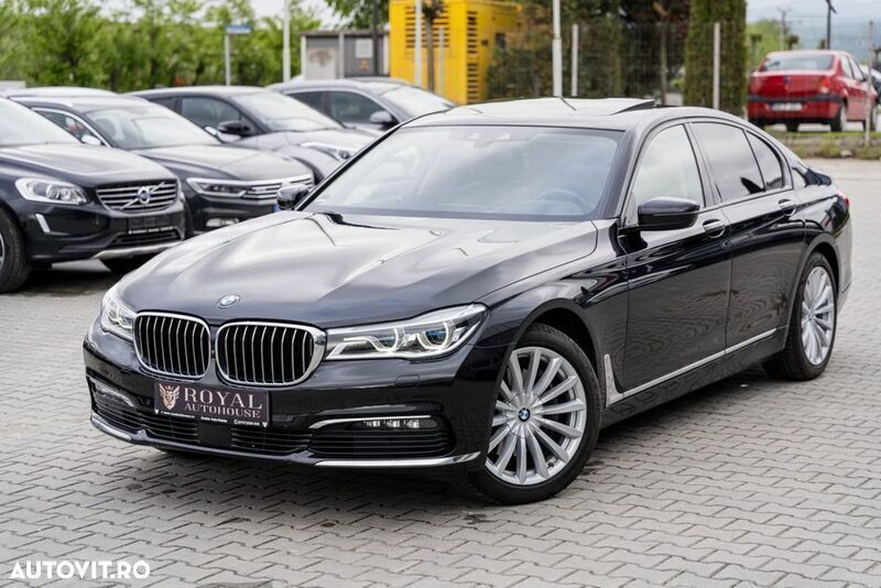 Negru Utilizat 2017 BMW 740 Berlinǎ | 26.000 EUR (Super Preț) - Imagine 1/4
