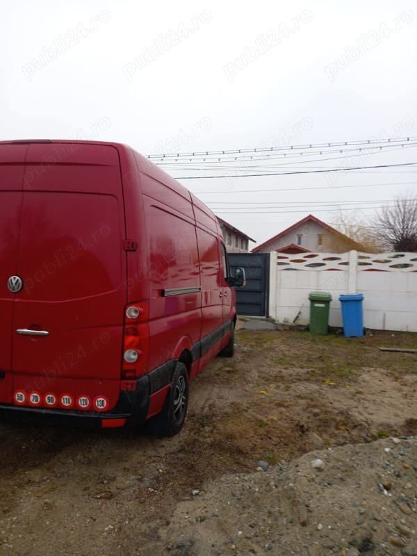 Rosu Utilizat 2010 VW Crafter Van | 6.499 EUR (Preț OK) - Imagine 1/4