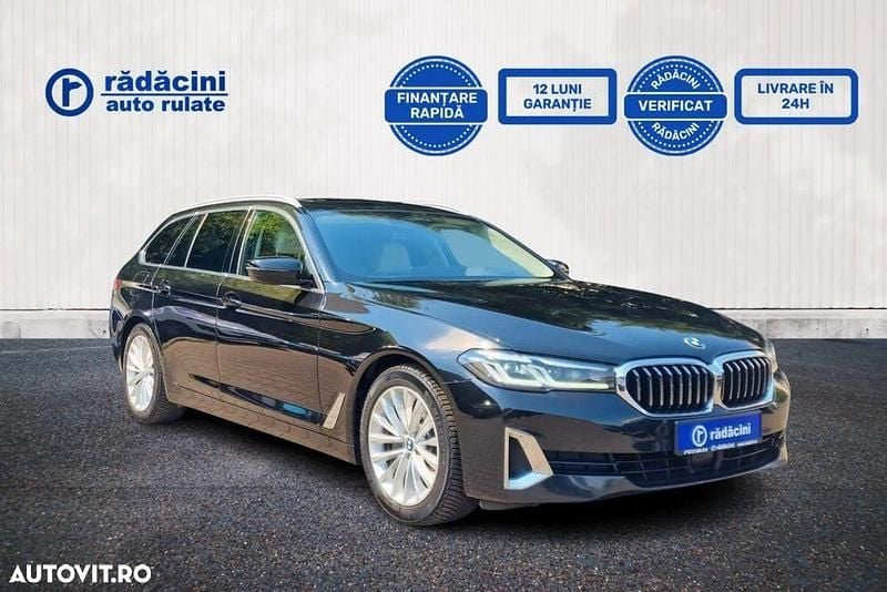 Culoarenegru Utilizat 2022 BMW 518 Comfort Edition Break | 28.500 EUR (Preț OK) - Imagine 1/4