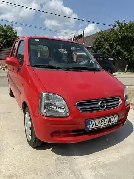 Roșu Utilizat 2003 Opel Agila Berlinǎ | 1.000 EUR - Imagine 1/4