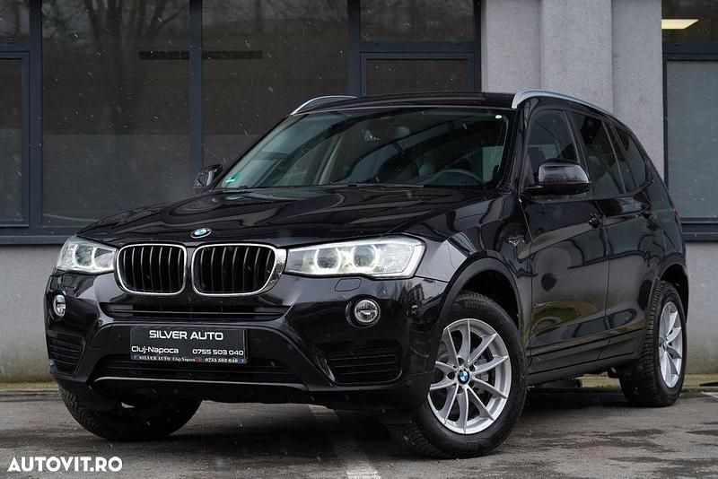 Second-hand BMW X3 Luxury Line 190 CP (139 kW) 2017 Culoarenegru SUV