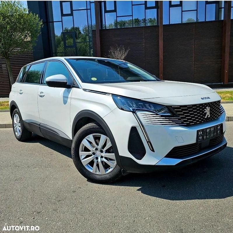 Alb Utilizat 2021 Peugeot 5008 Allure Monovolum | 17.990 EUR (Preț OK) - Imagine 1/4