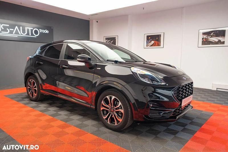 Negru Utilizat 2022 Ford Puma ST-Line SUV | 17.785 EUR (Preț OK) - Imagine 1/4