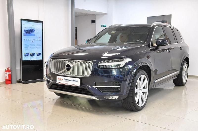 Culoarealbastru Utilizat 2016 Volvo XC90 Inscription SUV | 22.000 EUR (Preț OK) - Imagine 1/4