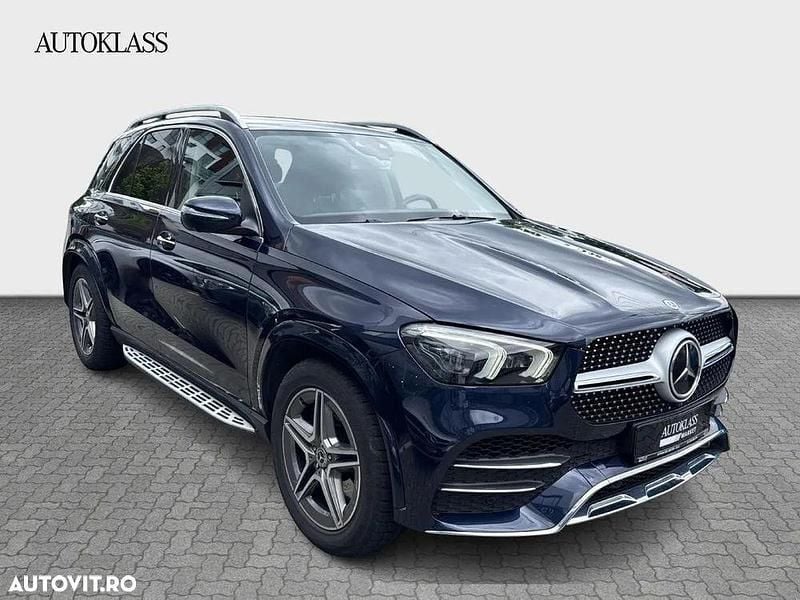Second-hand Mercedes GLE400 AMG line 330 CP (242 kW) 2020 Culoarealbastru SUV