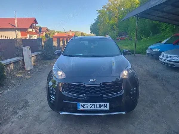 Second-hand Kia Sportage GT 184 CP (135 kW) 2016 Negru SUV