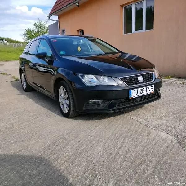 Second-hand Seat Leon 140 CP (102 kW) 2019 Negru Berlinǎ