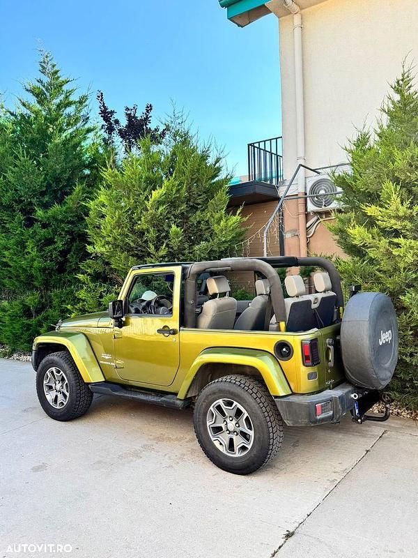 Second-hand Jeep Wrangler 177 CP (130 kW) 2008 Culoareverde SUV