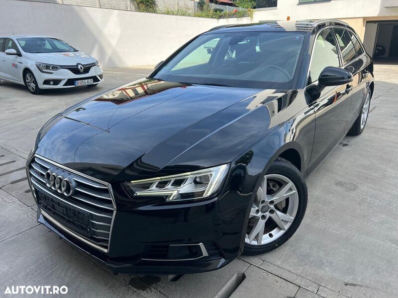 Negru Utilizat 2019 Audi A4 Sport Break | 14.989 EUR (Super Preț) - Imagine 1/4