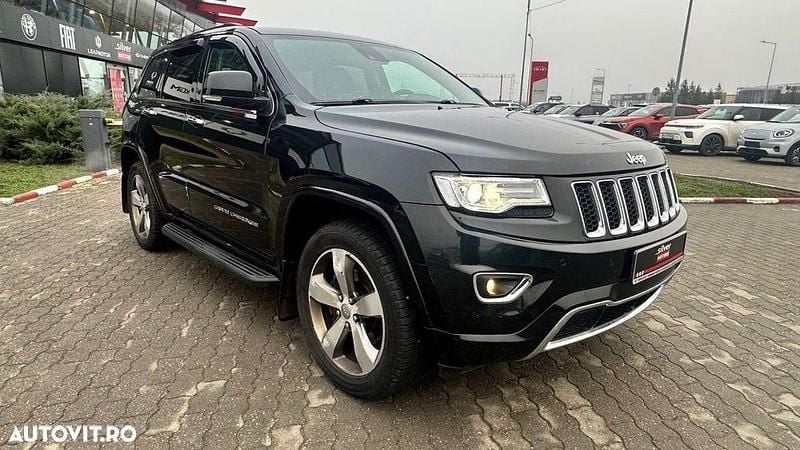 Second-hand Jeep Grand Cherokee Overland 250 CP (183 kW) 2014 Culoarenegru SUV
