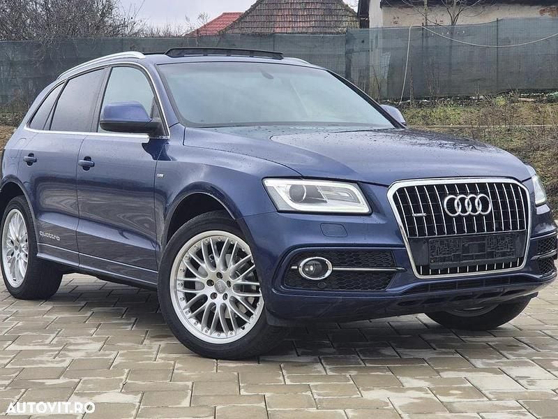 Second-hand Audi Q5 Comfort 177 CP (130 kW) 2014 Albastru SUV