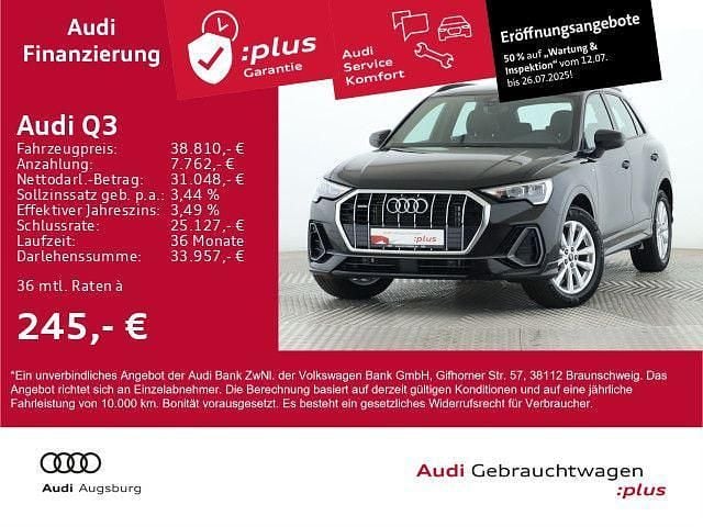 Utilizat 2024 Audi Q3 S-Line SUV | 41.908 EUR - Imagine 1/1