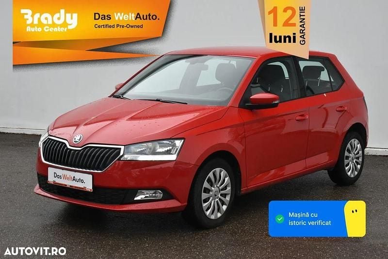 Rosu Utilizat 2019 Skoda Fabia Ambition | 8.990 EUR (Preț OK) - Imagine 1/4