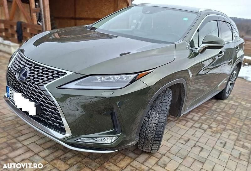 Second-hand Lexus RX450h Executive Line 313 CP (230 kW) 2021 Culoareverde SUV