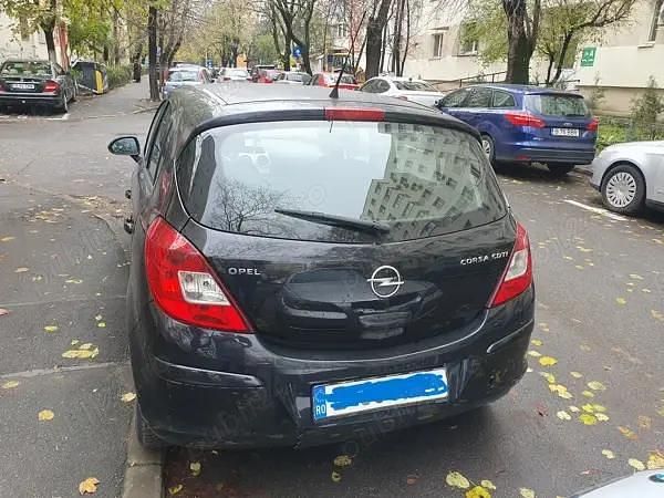 Second-hand Opel Corsa Enjoy 75 CP (55 kW) 2007 Negru Hatchback