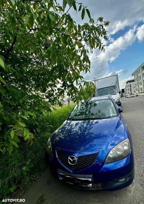 Albastru Utilizat 2007 Mazda 3 Hatchback | 1.500 EUR (Super Preț) - Imagine 1/4